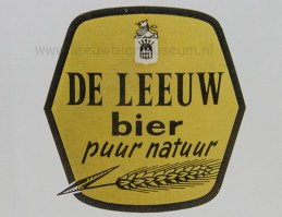 leeuw bier 1962 halve liter logo